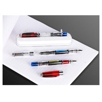 TWSBI 三文堂 钻石580 透明本色钢笔 EF笔尖 0.38mm