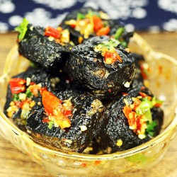 湘宸湖南长沙臭豆腐40片装送汤料酱料
