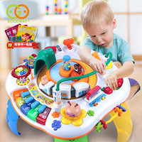 谷雨游戲桌早教益智幼兒學習臺1-3歲寶寶兒童多功能男孩嬰兒玩具2