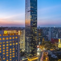 上海静安昆仑大酒店行政豪华大床房1晚(含早餐 下午茶)