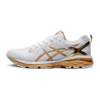 asics亚瑟士gtmotor男子跑鞋1011b230100白色金色465