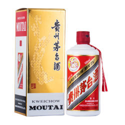 茅台飞天53度500ml贵州茅台酒非原箱单瓶装酱香型白酒带酒杯