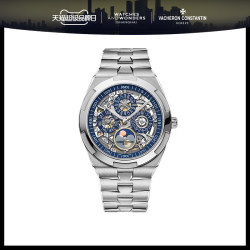 vacheron constantin江诗丹顿纵横四海镂雕超薄万年历机械表4300v