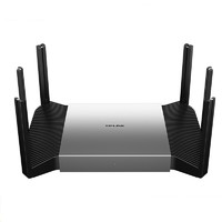 有券的上：TP-LINK 普联 飞流系列 TL-XDR5480 易展Turbo版 双频5400M 家用千兆Mesh无线路由器 WiFi 6 单个装 灰色