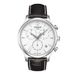 tissot天梭俊雅系列42毫米石英腕表t0636171603700
