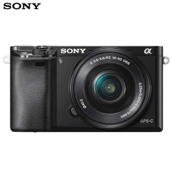 sony 索尼 sony alpha 6000 高清数码微单 a6000l 入门微单相机 黑色