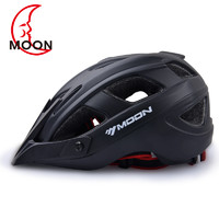 MOON moon自行车一体成型骑行头盔山地自行车公路车头盔运动骑行装备