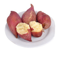 京东PLUS会员：兴邦 农家白心板栗红薯 中大果2.5斤