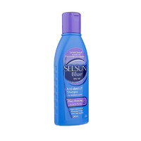 Selsun blue SELSUN紫1%硫化硒去屑控油止癢洗發水深層清潔男女洗頭膏洗發露200ml*2