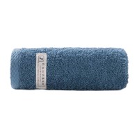 潔玉 新疆棉毛巾 A類90g3A級抑菌吸水洗臉巾 純棉加厚柔軟面巾 藍色