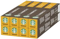 STARBUCKS 星巴克 Starbucks Nespresso 意式濃縮黃金烘培咖啡膠囊，10粒（8包，共80粒）