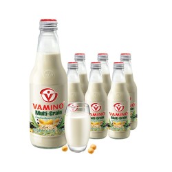 vamino哇米诺泰国哇米诺黑芝麻谷物豆奶300ml6瓶