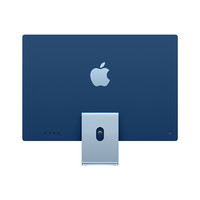 Apple 苹果 iMac 2021款 M1 芯片版 24英寸 一体机 蓝色（M1、核芯显卡、16GB、256GB SSD、4.5K、八核）