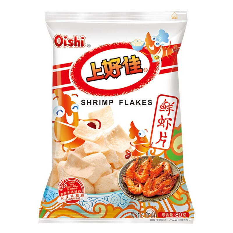 oishi 上好佳 鲜虾片 80g