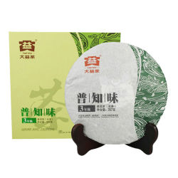 taetea大益大益普知味生茶三年陈料普洱礼盒装礼品357g过节送礼佳品