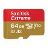 SanDisk 閃迪 Extreme 至尊極速移動系列 MicroSD存儲卡 64GB（U3、V30、A2）