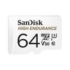 SanDisk 閃迪 64GB TF（MicroSD）存儲卡 行車記錄儀&安防監控專用