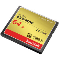 SanDisk 闪迪 至尊极速系列 Extreme CF存储卡 64GB（UHS-III）