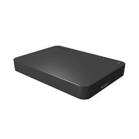 TOSHIBA 東芝 新小黑A3系列 2.5英寸Micro-B移動機械硬盤 2TB USB 3.0 商務黑