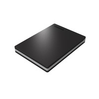 TOSHIBA 東芝 Slim系列 2.5英寸Micro-B移動移動機械硬盤 2TB USB3.0 兼容Mac 黑色