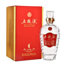 wuliangye五粮液世界红52度500ml浓香型白酒单瓶礼盒装500ml