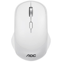 AOC 冠捷 MS410 2.4G无线鼠标 2000DPI 白色