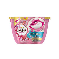 豪迈 日本进口 Bold甜美花香洗衣凝珠 粉色花果香 18个/盒