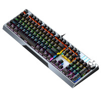 MC 乐思邦 KB329 104键 有线机械键盘 黑色 青轴 混光