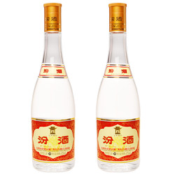 53度清香型汾酒,汾杏酒53度475ml清香型 汾酒黄盖玻汾53度清香型白酒475ml2瓶