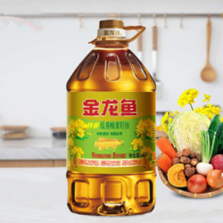 金龙鱼 食用油 特香低芥酸菜籽油4l