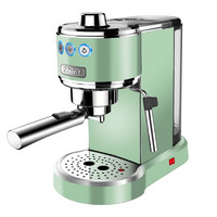 马克西姆夏朗德MKA71复古咖啡机意式浓缩半自动家用小型蒸汽奶泡 绿色