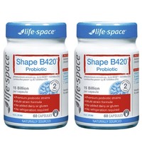life space Life-Space B420纖體益生菌 60粒/瓶*2瓶