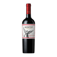 抖音超值購：MONTES 蒙特斯 紅酒家族經典赤霞珠750ml×1瓶葡萄酒智利進口宴請