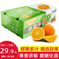 十记庄园 江西赣南脐橙 橙子甜橙新鲜水果当季水果 3斤(体验装)