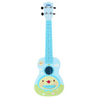 Baoli宝丽儿童玩具小吉他尤克里里琴弦可调节益智玩具音乐启蒙乐器3-6岁 1603蓝色+豪华礼包