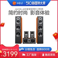 HiVi/惠威Jam&Lab6家庭影院5.0音响套装客厅音箱HiFi落地音响