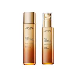 lorealparis巴黎欧莱雅欧莱雅金致臻颜花蜜奢养精华蜜乳液护肤套装