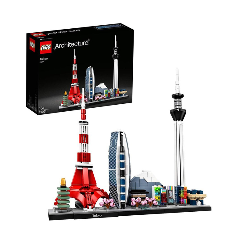 lego 乐高 architecture建筑系列 21051 东京天际线