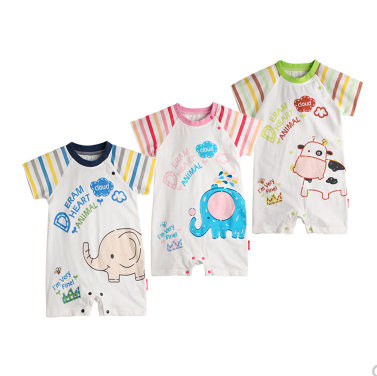 Augelute 短袖婴儿连体衣