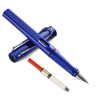 LAMY 凌美 Safari狩獵 鋼筆 藍色 EF尖 + Z28吸墨器