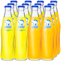 北冰洋 果味汽水248ml*12瓶 组合装（橙汁+桔汁）玻璃瓶