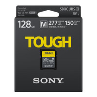 SONY 索尼 SF-M128T SD存儲卡 128GB（UHS-II、V60、U3）