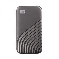 Western Digital 西部數據 WD）Type-C移動固態硬盤1TB My Passport SSD隨行版WDBAGF0010BGY（深空灰）12