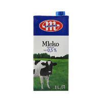 MLEKOVITA 妙可 2件裝| 妙可（Mlekovita）脫脂牛奶1L*12盒 波蘭進口