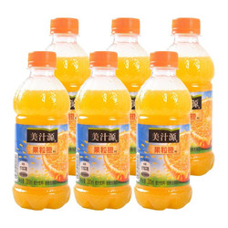 minutemaid美汁源果粒橙饮料300ml6瓶