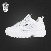 FILA Disruptor II Logo Reveal 斐乐男女鞋 时尚运动休闲鞋 3fm01010-125 36.5