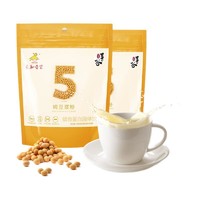 YON HO 永和豆浆 0蔗糖添加 纯豆浆粉180g（18g*10袋）40%高蛋白即食营养早餐 纯豆浆粉10条*2包