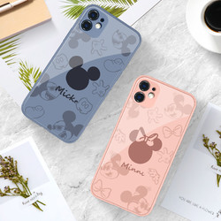 iphone12透明手机壳,透明iphone 苹果手机壳苹果12情侣秀恩爱12promax可爱卡通新款iphone11