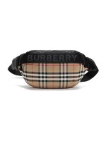 BURBERRY 博柏利 男女通用款 織物胸包斜挎包腰包中號 80265571