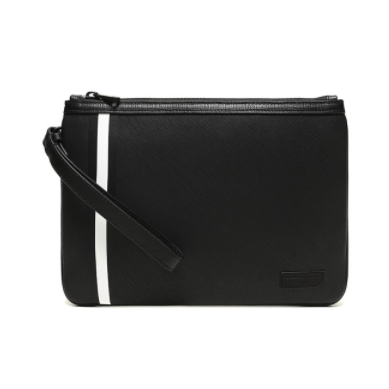 BALLY 巴利 BEX MD OF 男士PVC条纹手拿包